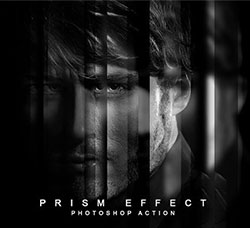 极品PS动作－棱镜肖像(含图文教程)：Prism Effect Photoshop Action